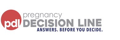 pregnancy decision line logo