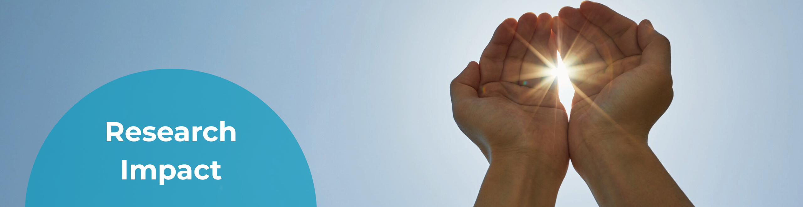 Header with magnifying glass and says research